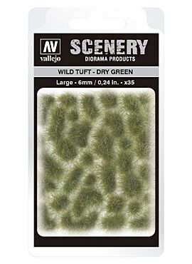 Wild Tuft - Dry Green 6 mm